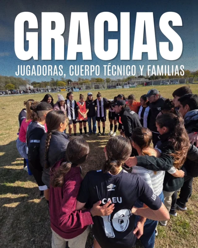 De corazón, gracias ❤️

Gracias por haber dejado todo lo que tenían.
Gracias por el grupo.
Gracias por superarse en cada entrenamiento.
Gracias por esta final jugada con el corazón.
Gracias por el respeto de siempre.

¡Gracias y a volver a intentarlo! ¡Vamos Albinegras! 🖤🤍
