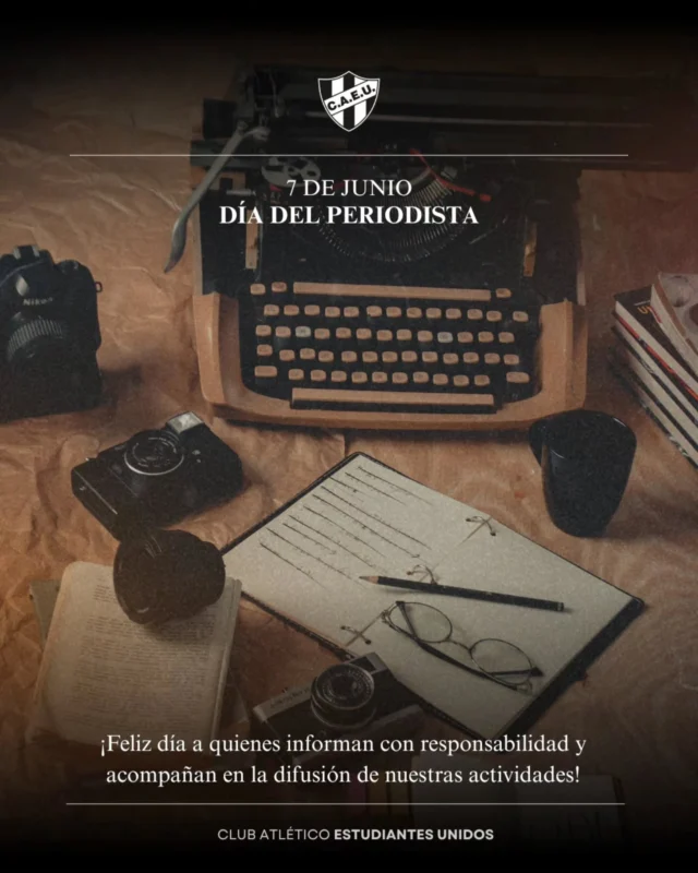 📅 7 de Junio | ¡Feliz día del periodista!