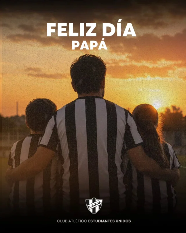 Saludamos en su día a todos los padres, y en especial a los papis de nuestra Familia Albinegra 🖤🤍

¡Feliz día!