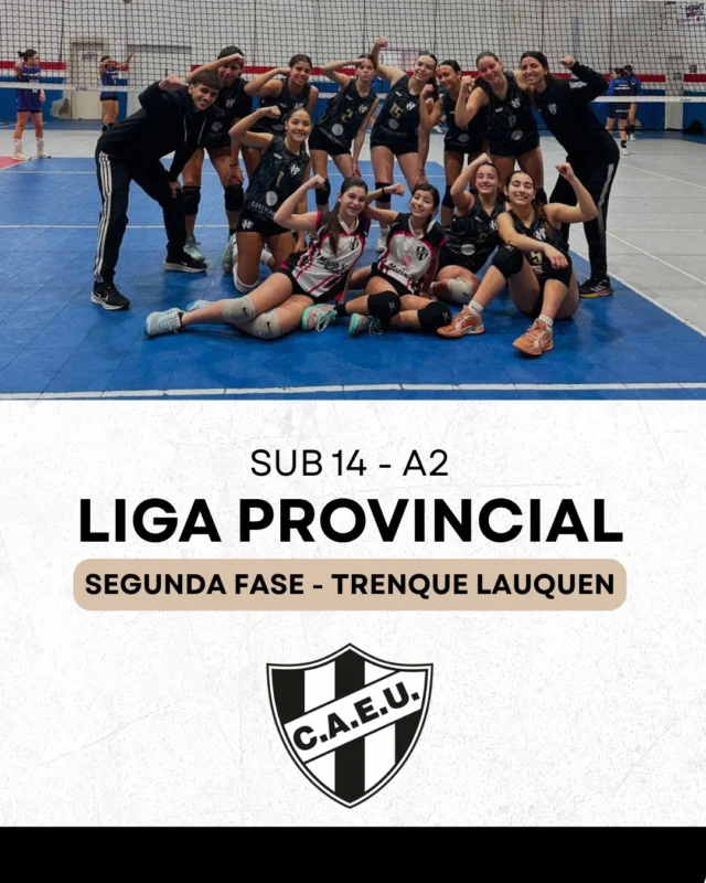 🏐Nueva etapa de la LiProBo Sub 14

Desde este viernes y hasta el domingo, nuestro equipo Sub 14 disputará la segunda fase de la Liga Provincial de Clubes A2, que se desarrollará en la ciudad de Trenque Lauquen.

Estudiantes integrará la Zona A, junto a Estudiantes de Olavarría "B", Pueblo Nuevo, Escuela Municipal de Benito Juárez "A" y Argentino de Trenque Lauquen.

📅 Fixture

▪️ Viernes
🕛 12:00 | Estudiantes vs. Estudiantes de Olavarría "B"
🕢 19:30 | Estudiantes vs. Escuela Municipal de Benito Juárez "A"

▪️ Sábado
🕘 9:00 | Estudiantes vs. Pueblo Nuevo
🕛 12:00 | Estudiantes vs. Argentino de Trenque Lauquen

Una vez finalizada la fase de grupos, el equipo aguardará los resultados para conocer su clasificación y los cruces correspondientes.

¡Muchos éxitos para nuestras jugadoras y profes en este nuevo desafío! 🖤🤍